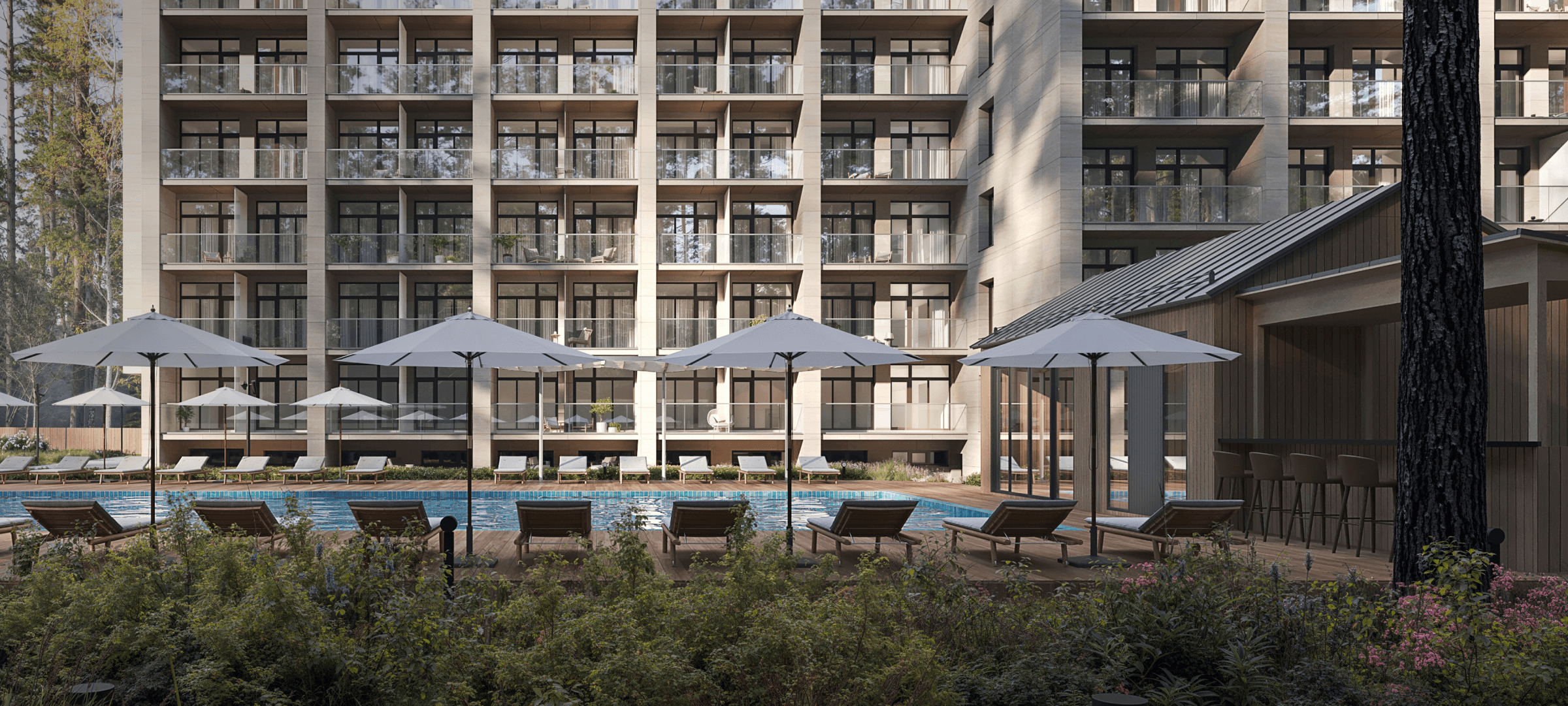 Фасад «Морская Ривьера»